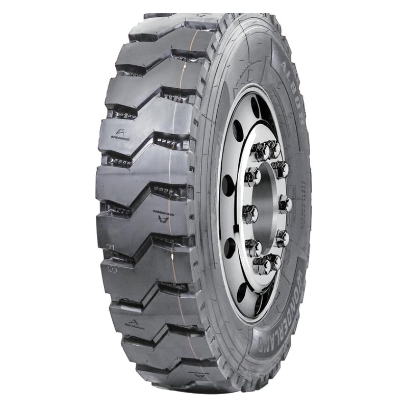 AL808 truck tyre, 3/4 view
