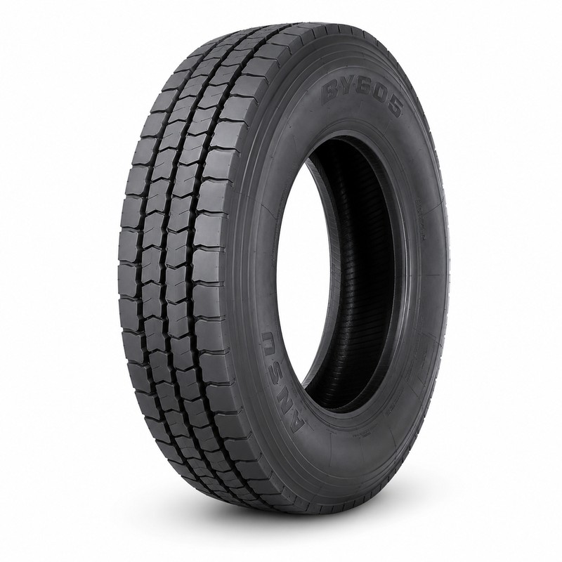 BY605 truck tire, official factory photo