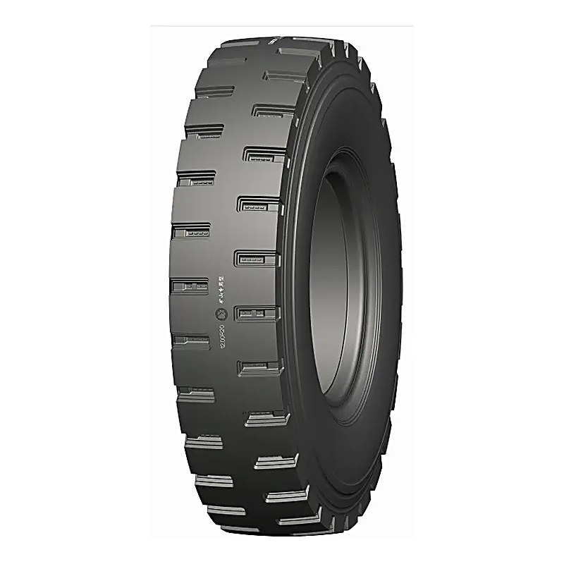BY810 12.00R20 blast-resistant mining tire, 3/4 view