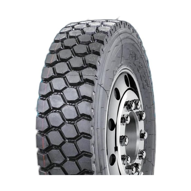 BY967/BY967A truck tyre, 3/4 view