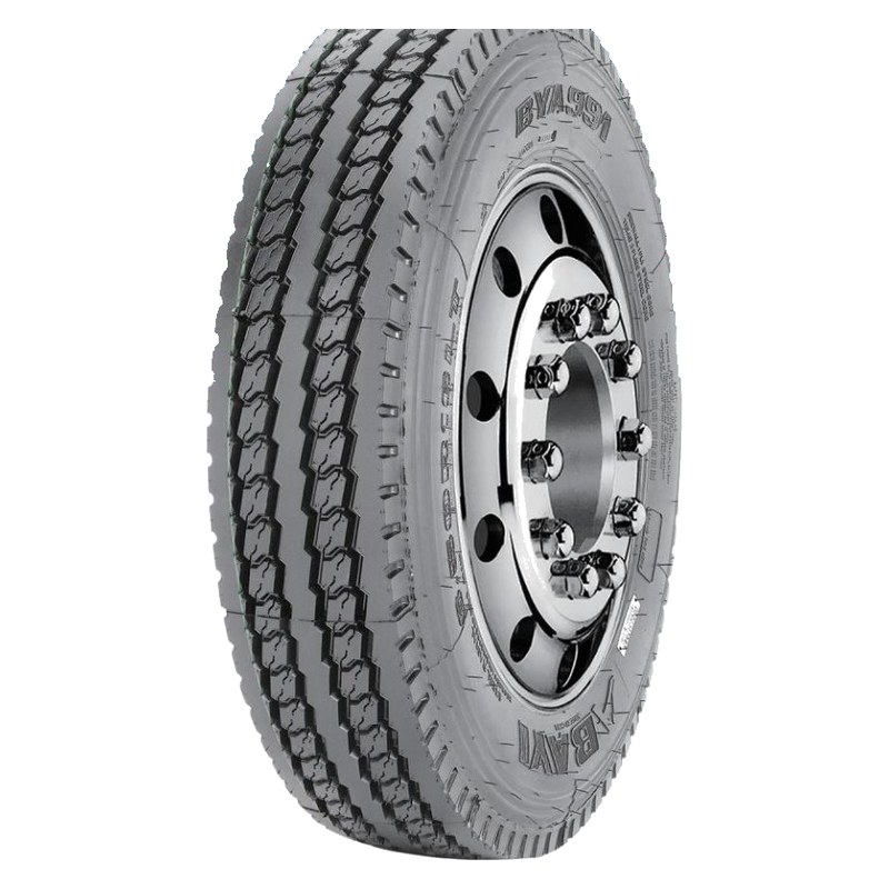 BYA991 truck tyre, 3/4 view