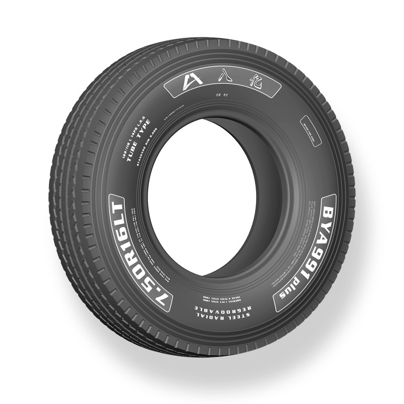 BYA991 PLUS truck tire, official factory photo