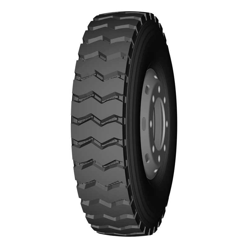 BYD868 12.00R20 mining tire, official factory 3D render, 3/4 view